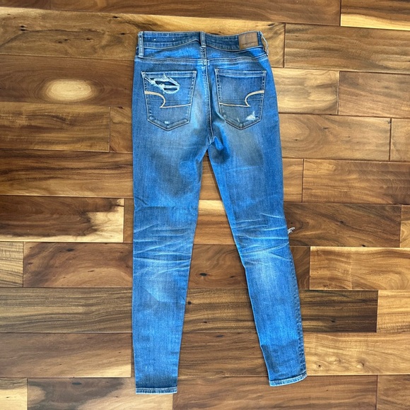 American Eagle Super Stretch X High Rise Jeggings size 4 - Picture 5 of 8